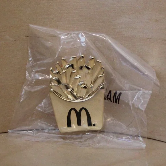McDonald's 2018 French Fries Lapel Pin - Picture 1 of 2